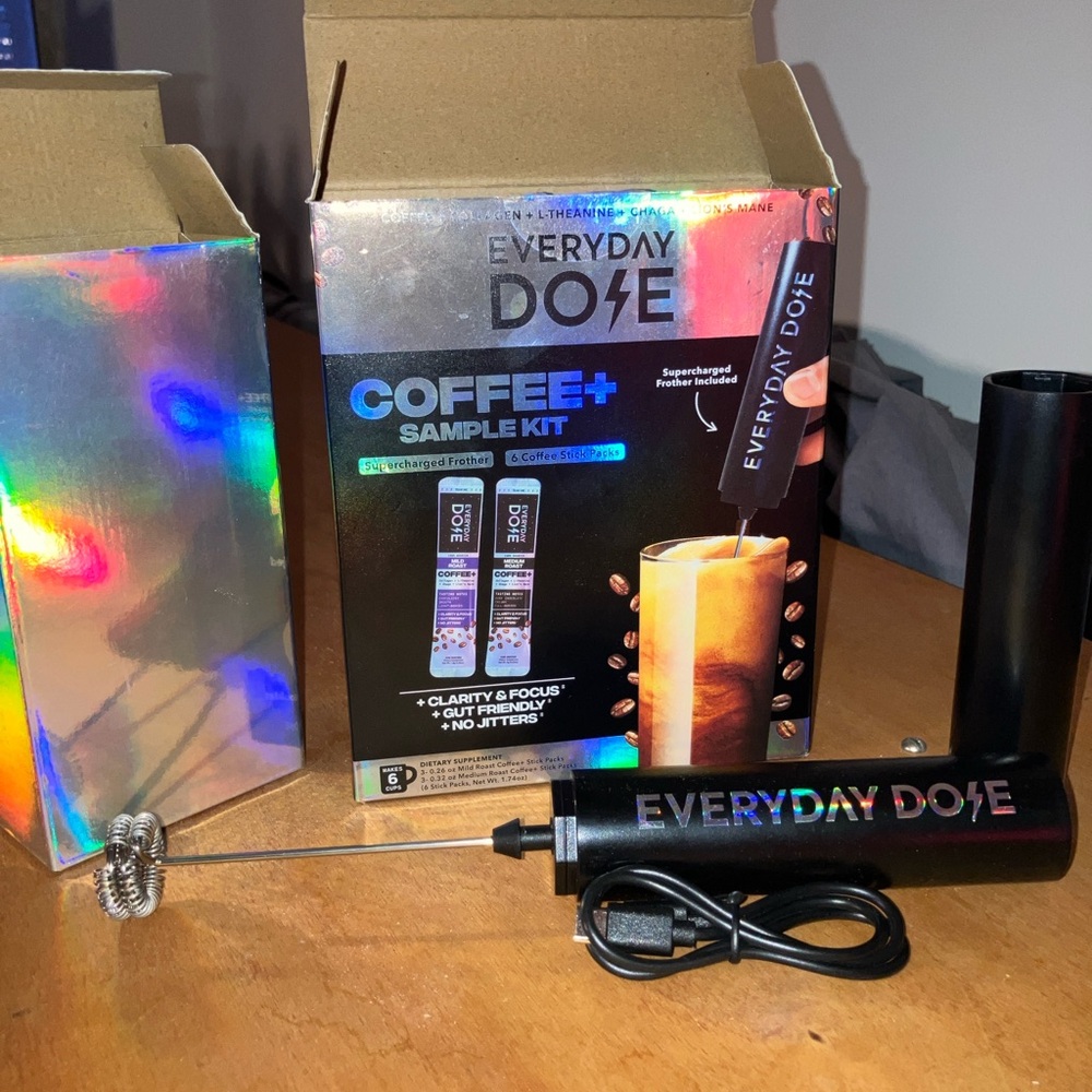 NIB frother coffee by Everyday Dose Frother only